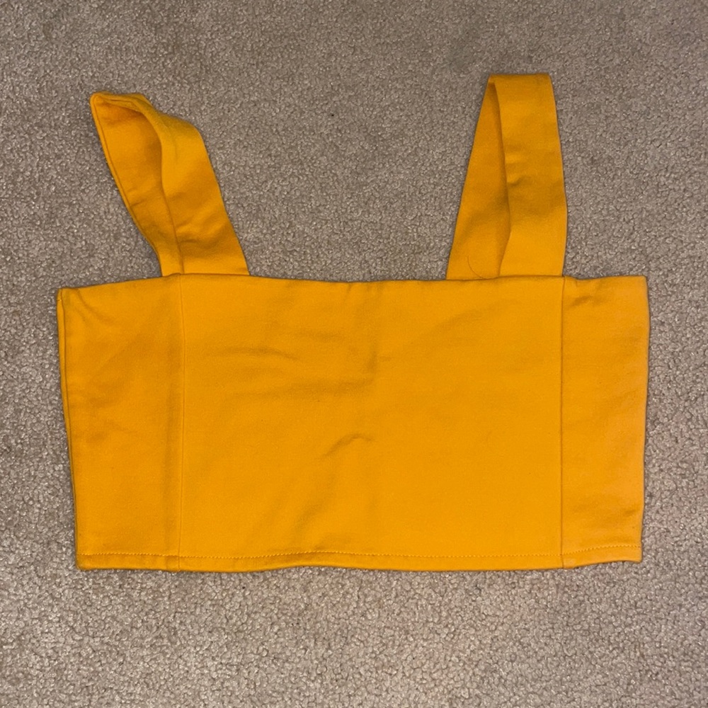 Yellow Zara Tank